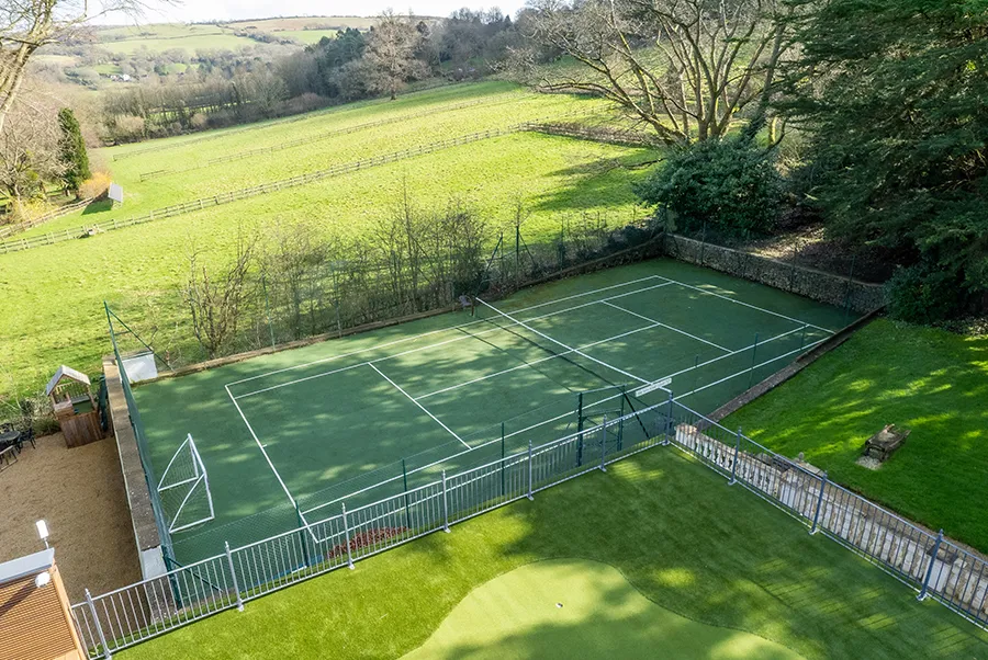 Mendip Manor Tennis Court