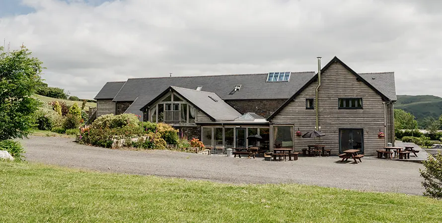 Mynach House Barn Exterior