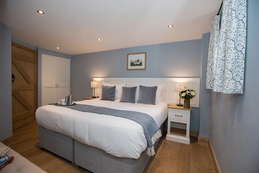 Hilda's Cottage Blue Bedroom 1