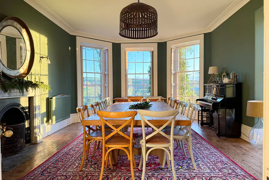 Parsonage House Main House Dining Room