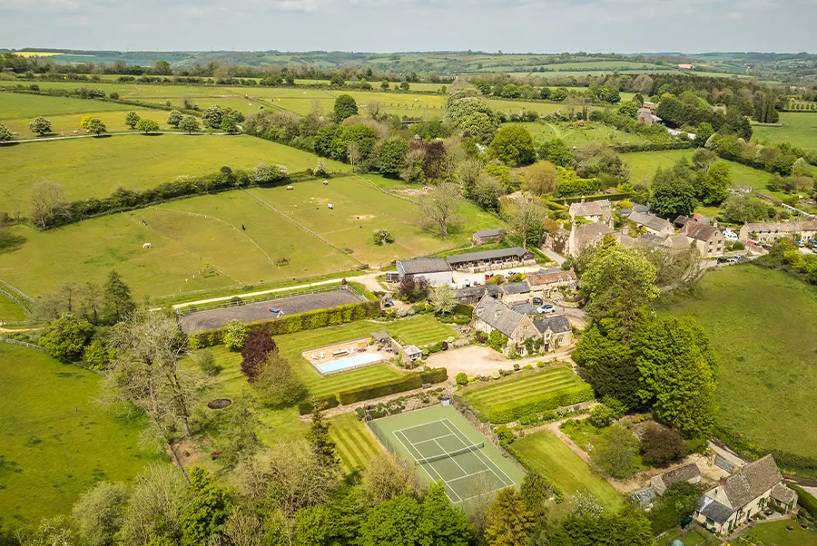 Rose Beech Cottage Aerial View 3