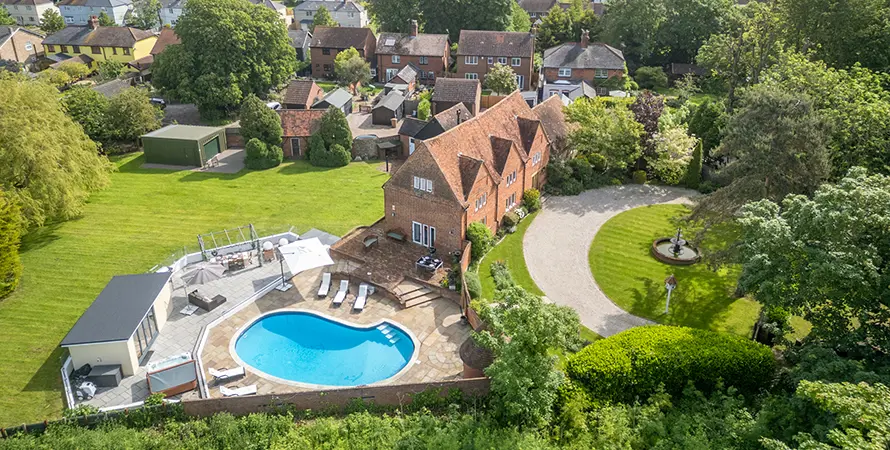 Highchurch House Aerial View