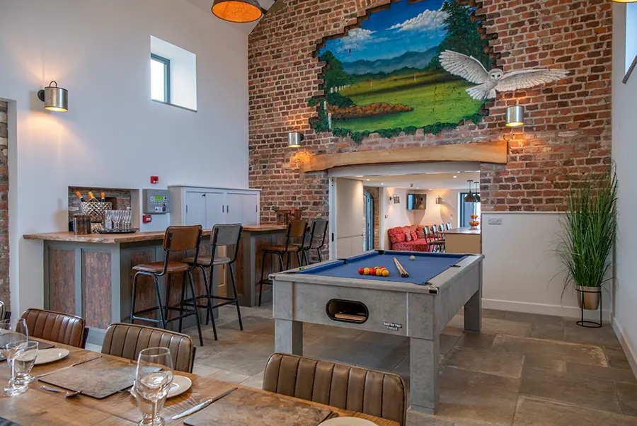 Highvale Barn Bar Area 2