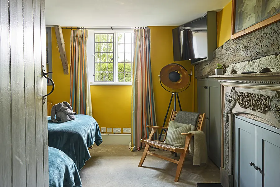 Hearth & Hollow Yellow Bedroom 2