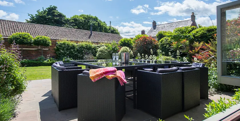 Eastwold Barn Outdoor Seating