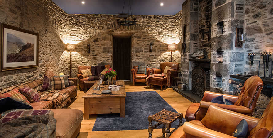 Loch Tay Lodge Living Room