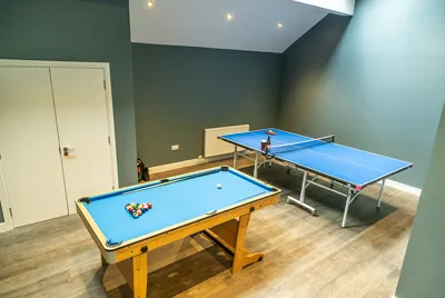 Needlework Cottage Games Room