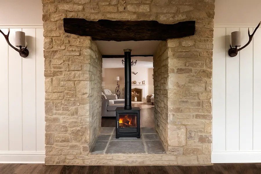 Stargaze Manor Log Burner