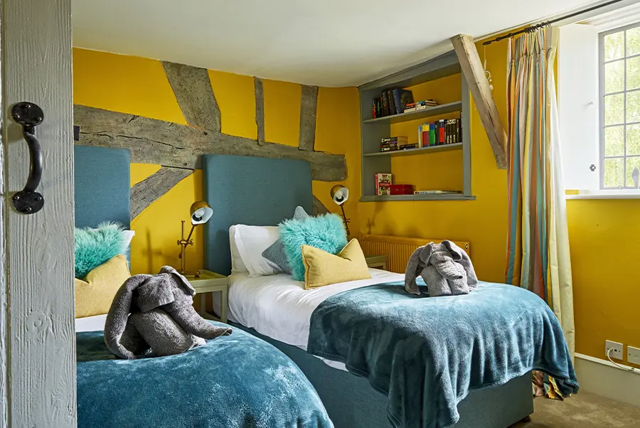 Hearth & Hollow Yellow Bedroom 1