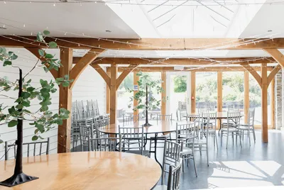 Mynach House Barn Central Atrium