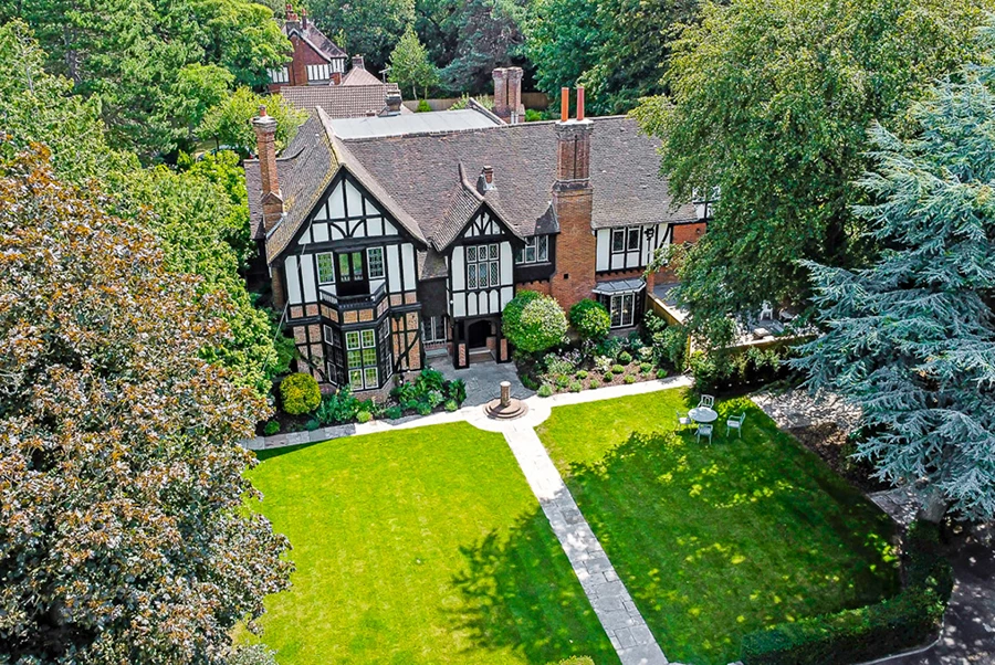 Tudor Grange Aerial View 1