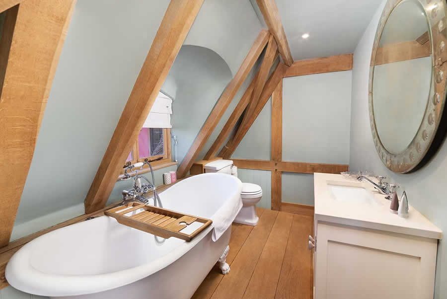 House On The Moat Bathroom