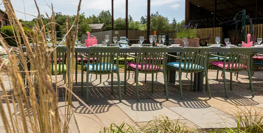 Highvale Barn Alfresco Dining