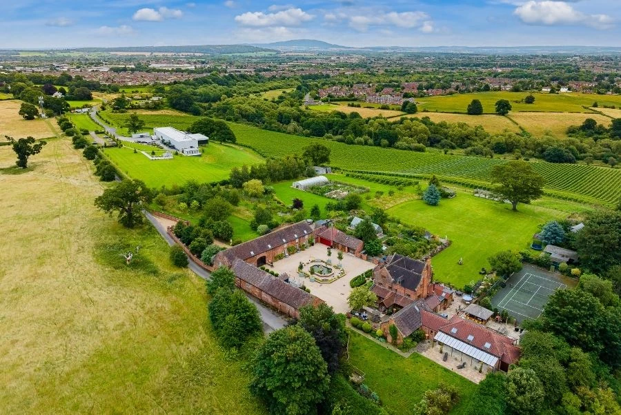 The Vineyard Aerial View 2