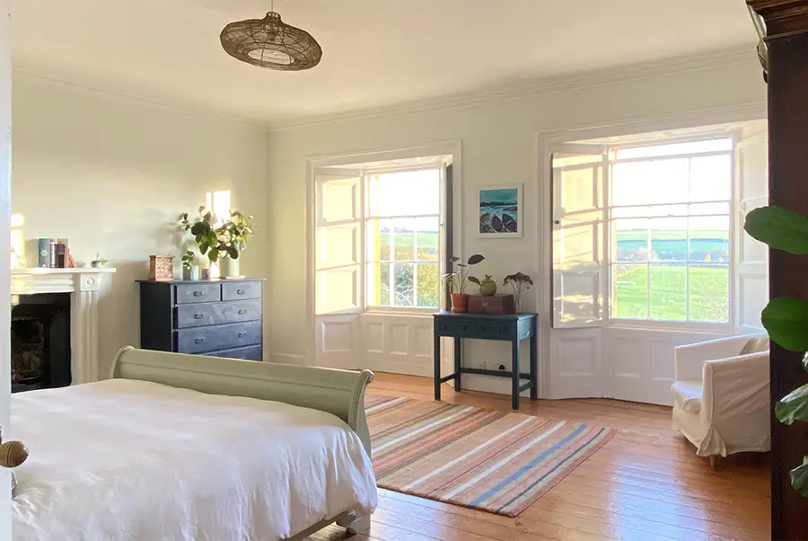 Parsonage House Main House Master Bedroom