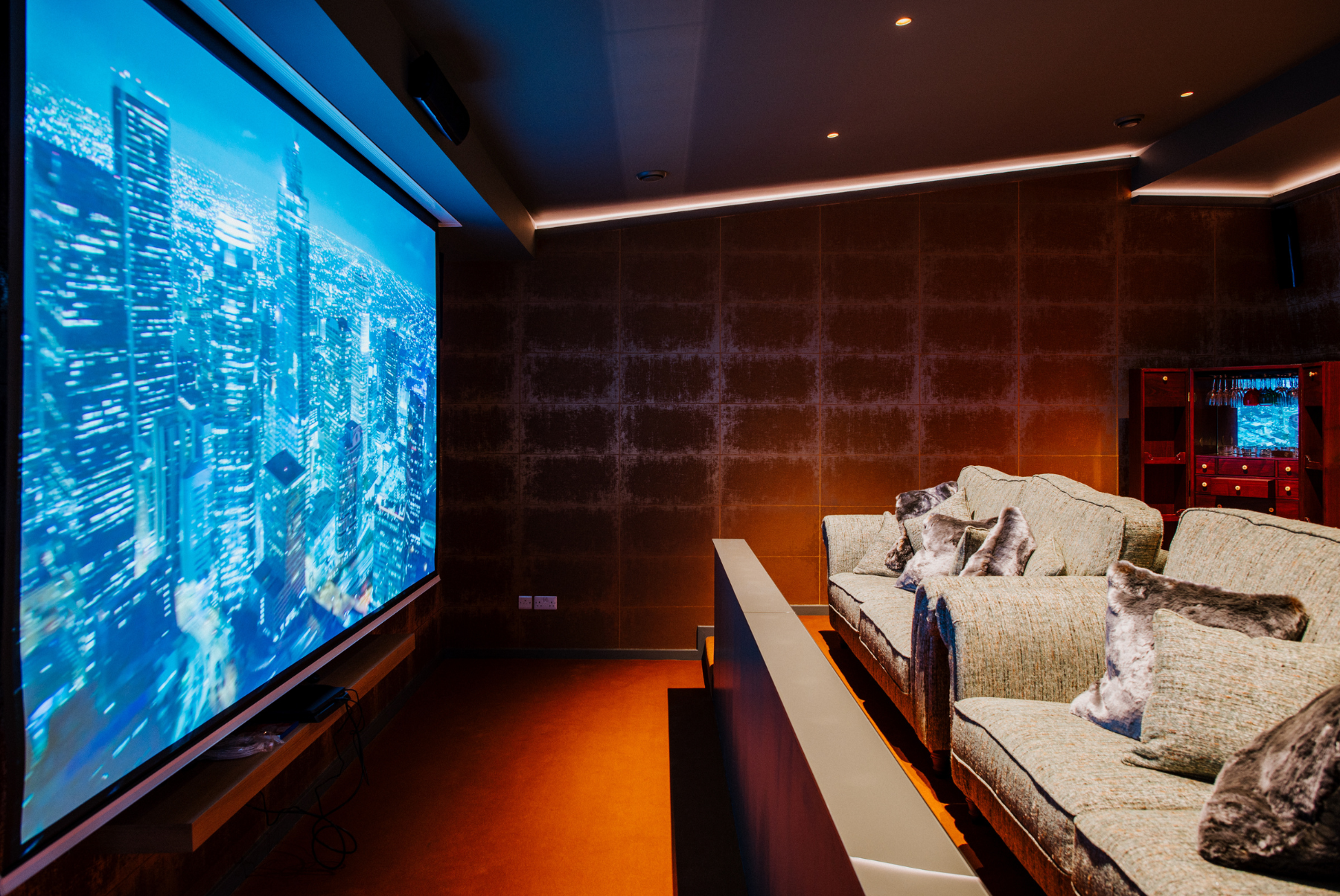 Ocean Bay House Cinema Room