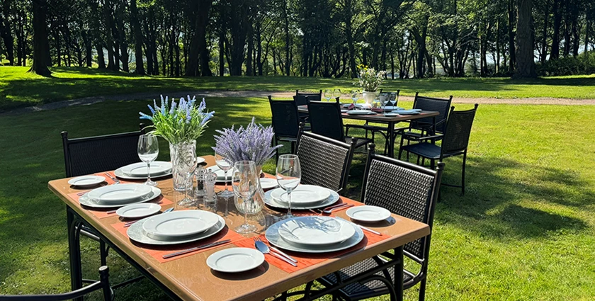 Bleamoss Hall Alfresco Dining