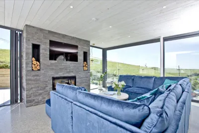 Porthgan House Living Area 1