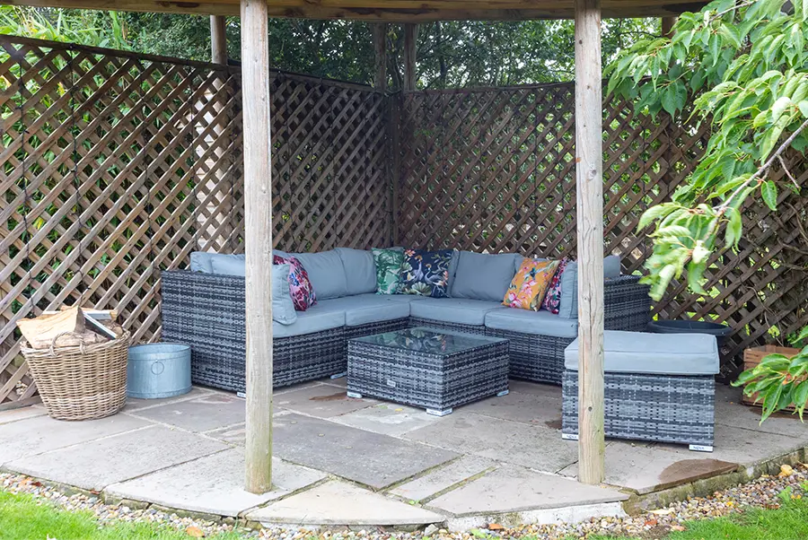 Courtyard Granary Pergola
