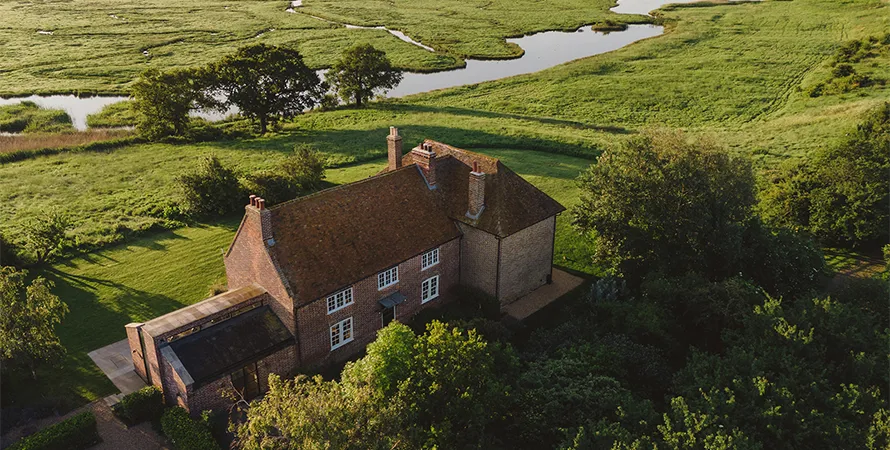 Greenmarsh Farm Aerial View