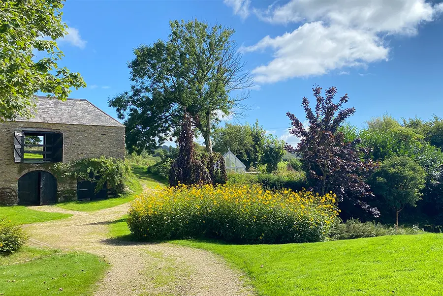 Parsonage House Games Barn Exterior