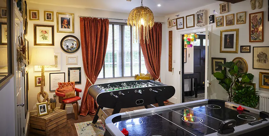 Longslade Hall Games Room