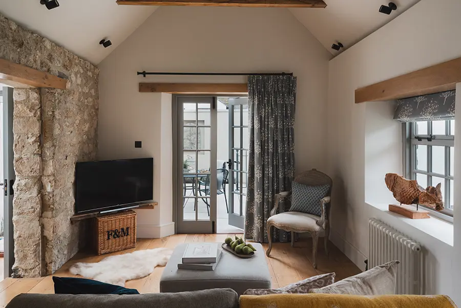 Moone Manor Barn Living Room 2