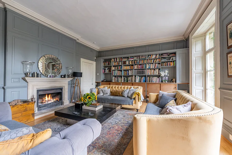 Haygrass House Library TV Room 3