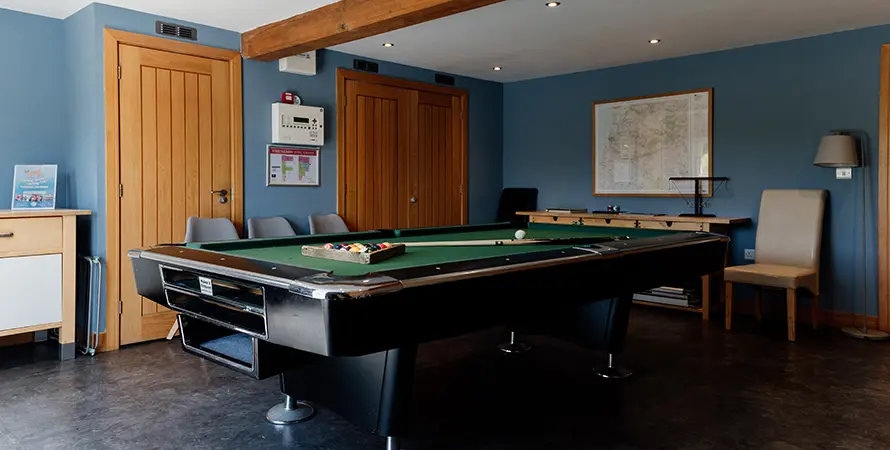 Mynach House Barn Games Room