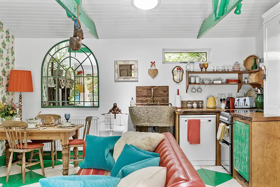 Dartmoor Wonderland Cabin Living Area 2