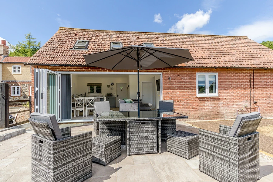 Mulberry Tree Cottage Annexe Patio