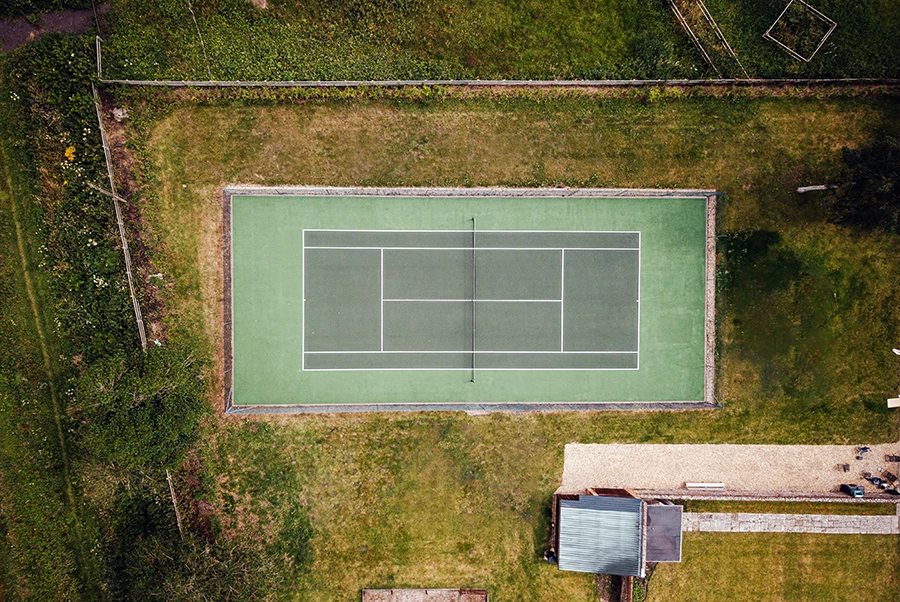 Charborne Manor Tennis Court