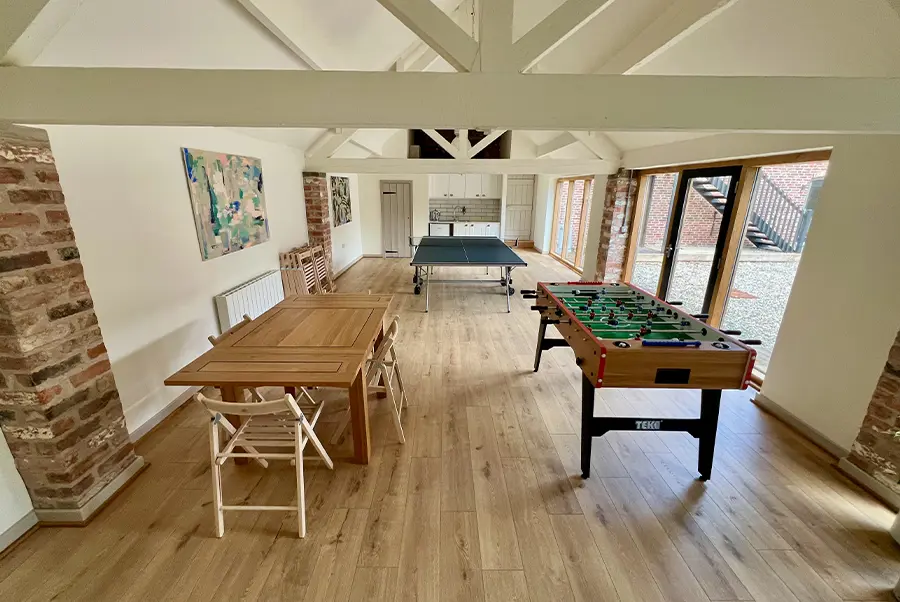 The Retreat Barn Games Room 2