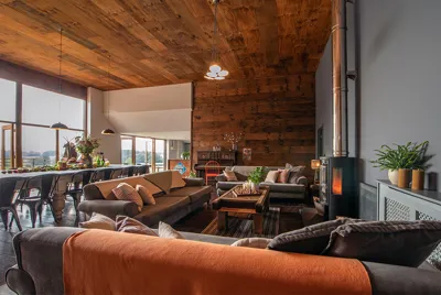 Apple Cabin Living Area 2