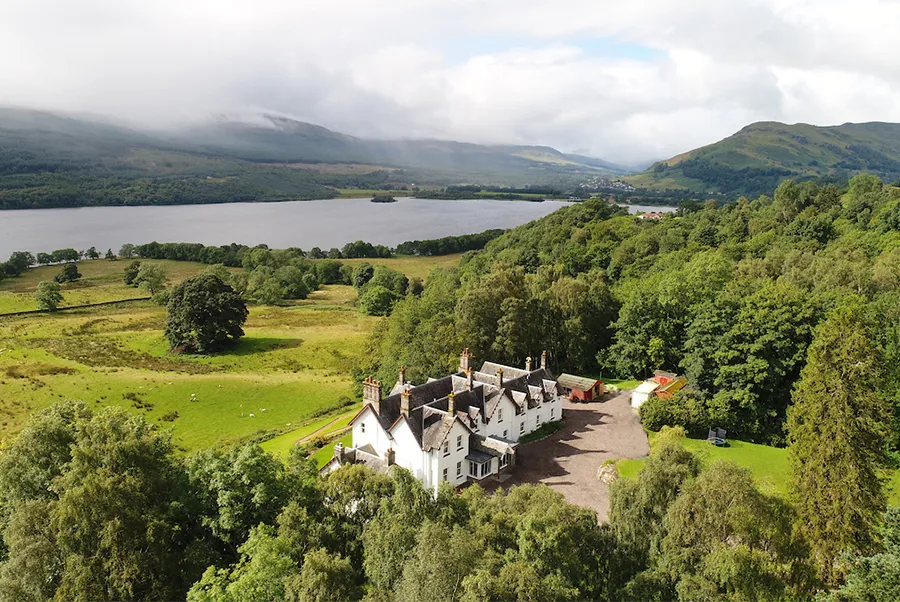 Loch Tay Lodge Aerial View 1