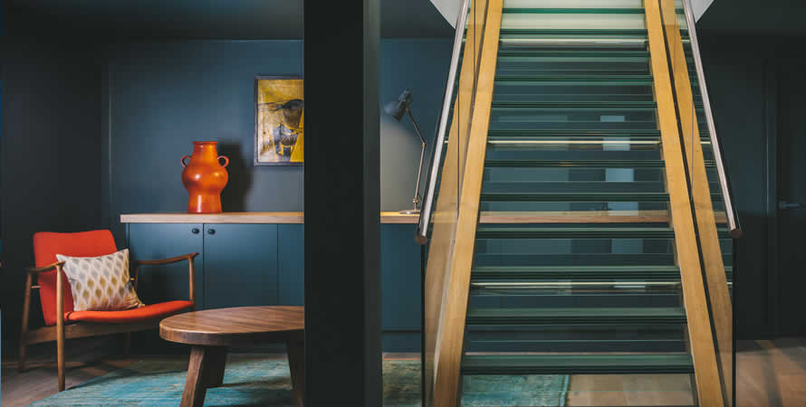 Pentire House Stairs