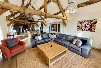 The Retreat Barn Living Area 1