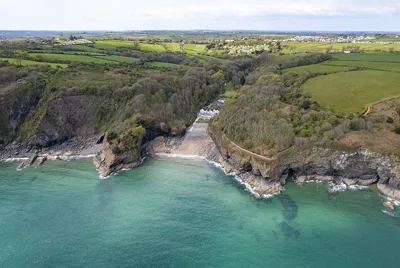 Bay View House Aerial View 1