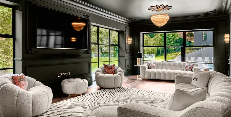 La Cachette Living Area