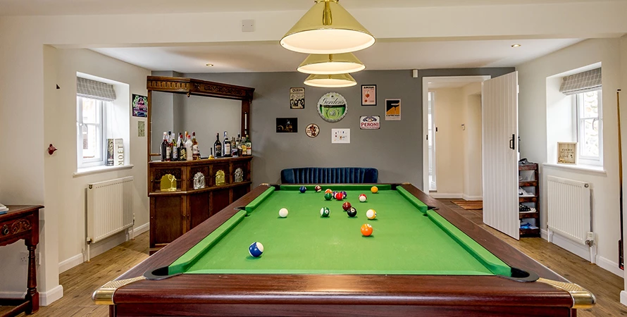Mulberry Tree Cottage Games Room