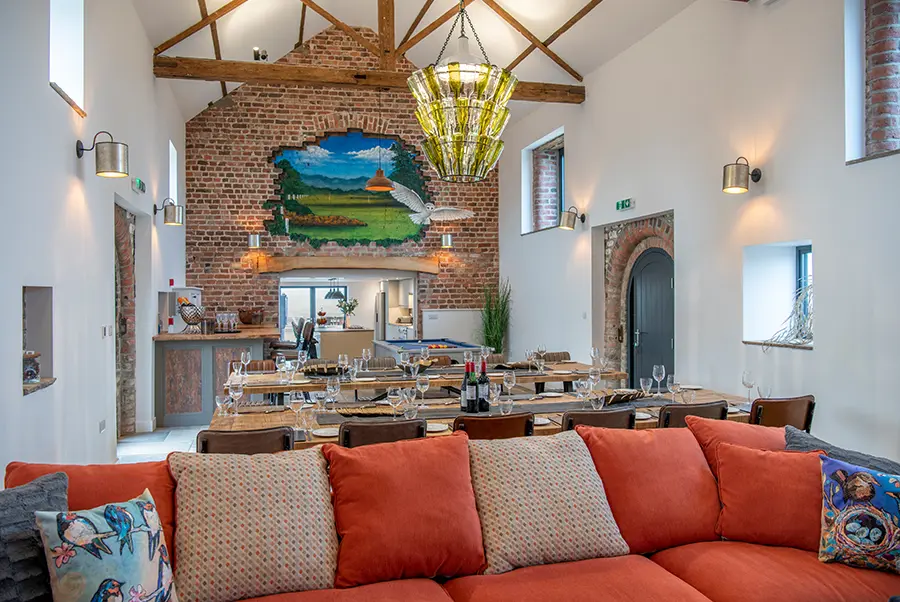 Highvale Barn Living Area 2