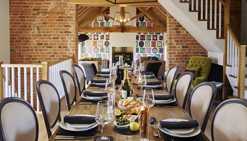 Castlemorton Barns Herefordshire Dining Table