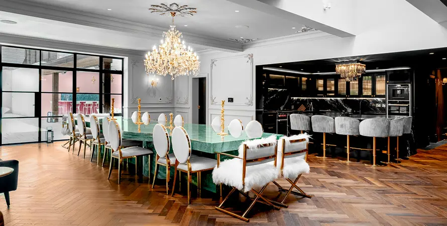 La Cachette Dining Area