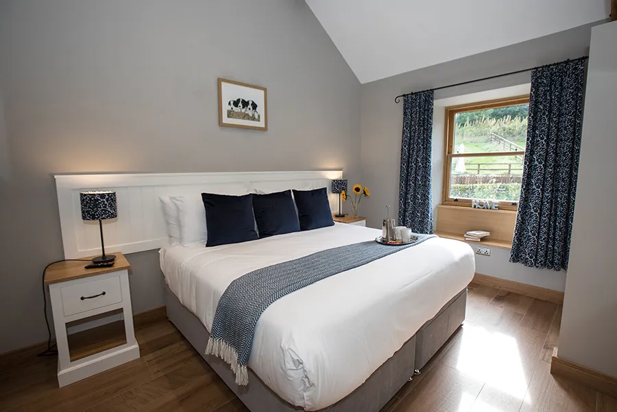 Hilda's Cottage Grey Bedroom 1