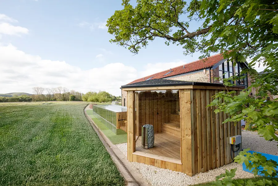 Rapunzels' Keep Sauna 1
