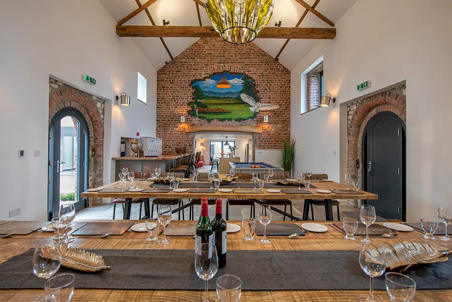 Highvale Barn Dining Area 3