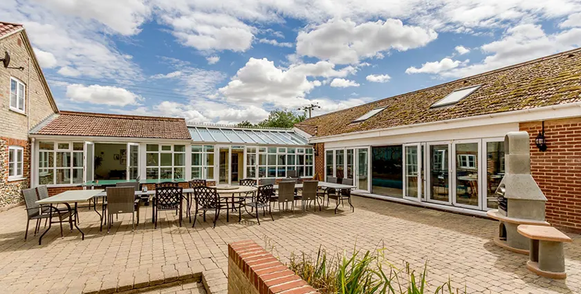 Mulberry Tree Cottage Courtyard