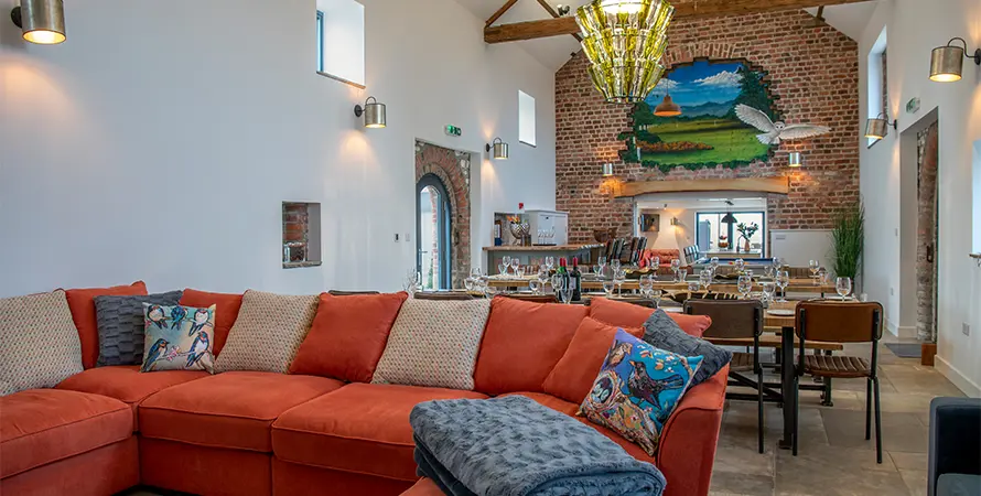 Highvale Barn Living Area 2