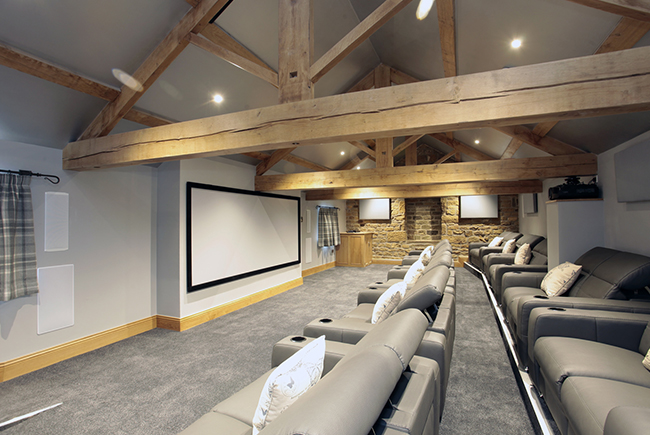 Royd Moor Manor Cinema Room
